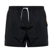 Dsquared2 Badshorts med logotyp Black, Herr