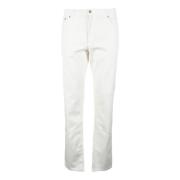 Daniele Alessandrini Herr Jeans 97% Bomull 3% Elastan White, Herr