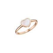 Chopard My Happy Hearts Roséguld Mutter-of-Pärla Ring Storlek 53 82A08...