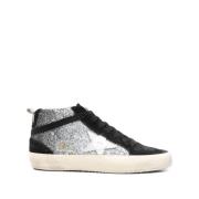 Golden Goose Lace-Up Sneakers Black, Dam