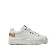 Guess Läder Sneakers Höjer Din Stil White, Dam