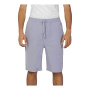 Lee Bomull Bermuda Shorts Höst/Vinter Kollektion Purple, Herr