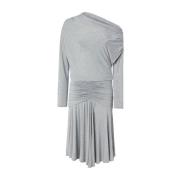 PINKO Blixen Pinko Klänning Modal Stretch Gray, Dam