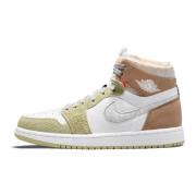 Jordan Hög Zoom Cmft Olive Aura Sneakers Multicolor, Dam