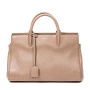 Yves Saint Laurent Vintage Pre-owned Laeder handvskor Brown, Dam