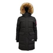 Jack1T Äventyrs Parka med Faux-Fur Hood Black, Herr