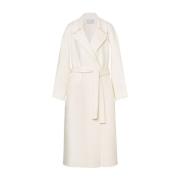 Alberta Ferretti Vita Kappor för Kvinnor White, Dam