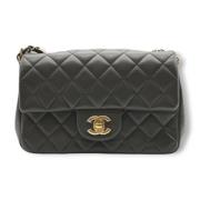 Chanel Vintage Pre-owned Laeder chanel-vskor Gray, Dam