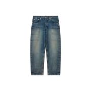 Kenzo Cargo stil japanska denim jeans Blue, Herr