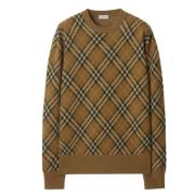 Burberry Stiliga Sweaters Kollektion Brown, Dam