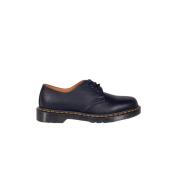 Dr. Martens Svarta Läder Oxford Skor Black, Herr