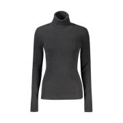 Calvin Klein Svart Bomullströja | Baumwollpullover Black, Dam