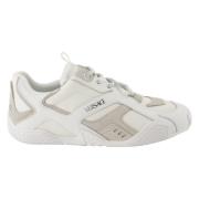 Versace Galaxia Vita Läder Sneakers White, Dam