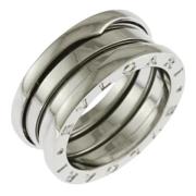 Bvlgari Vintage Pre-owned Silver ringar Gray, Dam