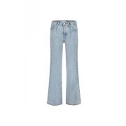 Fabienne Chapot Lucy Wide Leg Jeans Blue, Dam