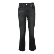 Guess Bomull Modal Elastomultiester Spandex Jeans Black, Dam