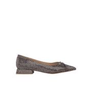 Alma EN Pena Ballerina rosett med glitter Gray, Dam