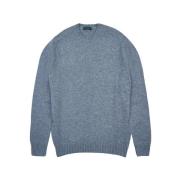 Zanone Stiliga Sweaters Kollektion Blue, Herr