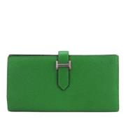 Hermès Vintage Pre-owned Laeder plnbcker Green, Dam