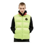 Moncler Quiltad Nylon Dunväst Yellow, Herr