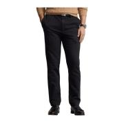 Ralph Lauren Svarta Chino Byxor Black, Herr