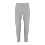 Emporio Armani Grå Joggingbyxor med Elastisk Midja Gray, Herr