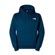 The North Face Blå Simple Dome Hoodie Blue, Herr