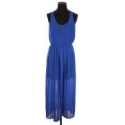 Chloé Pre-owned Pre-owned Polyester klnningar Blue, Dam