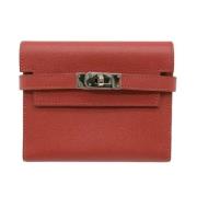 Hermès Vintage Pre-owned Laeder plnbcker Red, Dam