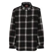 Diesel Svart Skjortkollektion Black, Herr