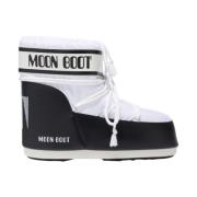 Moon Boot Vita Nylon Icon Low Stövlar White, Dam