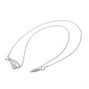 Tiffany & Co. Pre-owned Pre-owned Silver halsband Gray, Dam