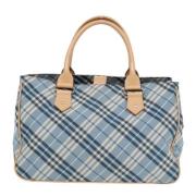 Burberry Vintage Pre-owned Tyg handvskor Blue, Dam