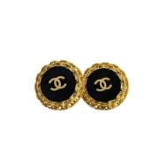 Chanel Vintage Pre-owned Guld chanel-smycken Yellow, Dam