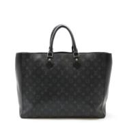 Louis Vuitton Vintage Pre-owned Canvas handvskor Black, Dam