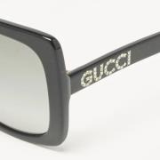 Gucci Vintage Pre-owned Acetat solglasgon Black, Dam