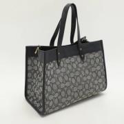 Coach Pre-owned Pre-owned Canvas handvskor Gray, Dam