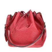 Louis Vuitton Vintage Pre-owned Laeder axelremsvskor Red, Dam