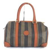 Fendi Vintage Pre-owned Laeder fendi-vskor Brown, Dam