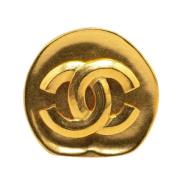 Chanel Vintage Pre-owned Guld chanel-smycken Yellow, Dam