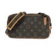 Louis Vuitton Vintage Pre-owned Canvas louis-vuitton-vskor Brown, Dam