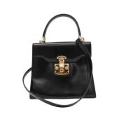 Gucci Vintage Pre-owned Laeder gucci-vskor Black, Dam