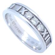 Tiffany & Co. Pre-owned Pre-owned Silver ringar Gray, Dam