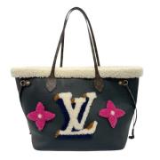 Louis Vuitton Vintage Pre-owned Laeder axelremsvskor Black, Dam