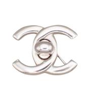 Chanel Vintage Pre-owned Silver chanel-smycken Gray, Dam