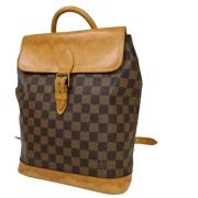 Louis Vuitton Vintage Pre-owned Canvas ryggsckar Brown, Dam