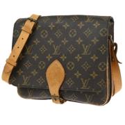 Louis Vuitton Vintage Pre-owned Canvas louis-vuitton-vskor Brown, Dam