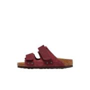 Birkenstock Mocka Anatomiska Sandaler med Justerbara Remmar Purple, He...