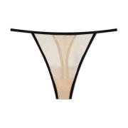 Dsquared2 Genomskinliga G-string Beige, Dam