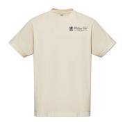 Sporty & Rich Bomull T-shirt Beige, Unisex